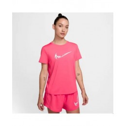 W NK ONE SWOOSH HBR DF SS TOP